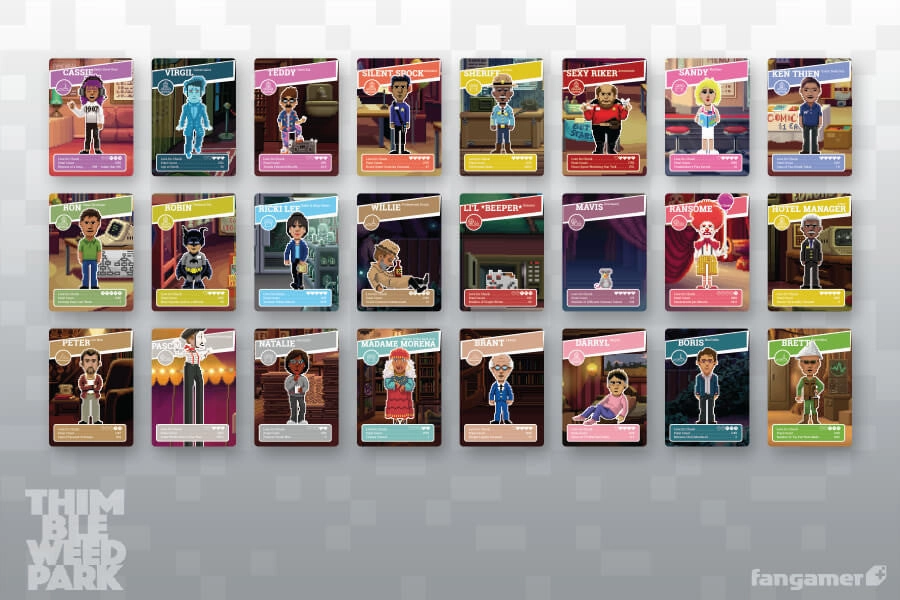Thimbleweed Park Trading Cards