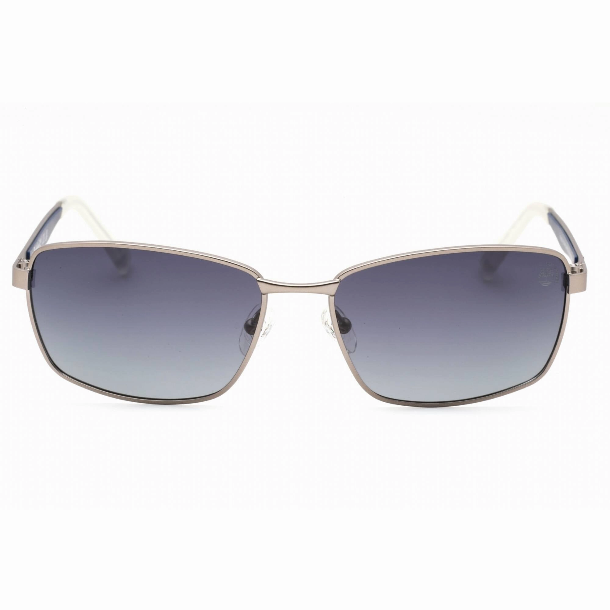 Timberland Men's Sunglasses - Matte Gunmetal Rectangular Full Rim Frame | TB9233 09D