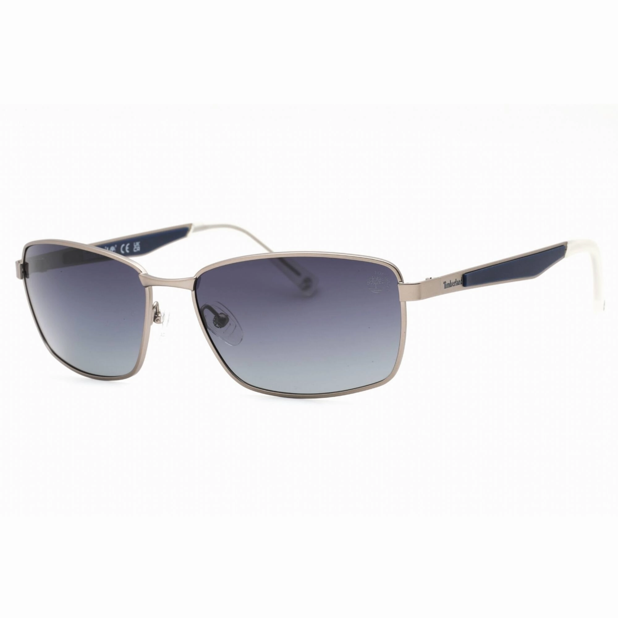Timberland Men's Sunglasses - Matte Gunmetal Rectangular Full Rim Frame | TB9233 09D
