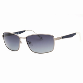 Timberland Men's Sunglasses - Matte Gunmetal Rectangular Full Rim Frame | TB9233 09D