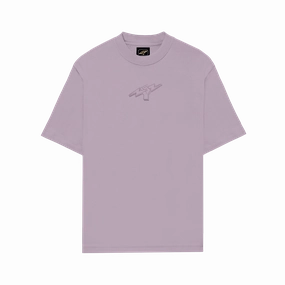 Titan Essentials Fist Embroidered Tee - Violet