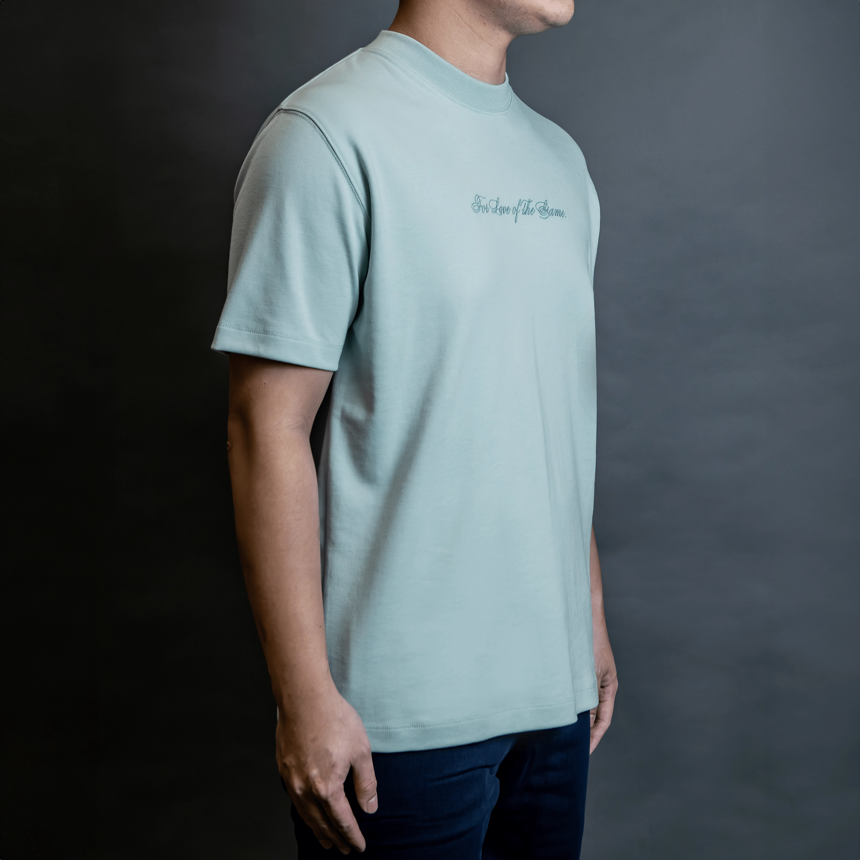 Titan Essentials FLOTG Embroidered Tee - Blue