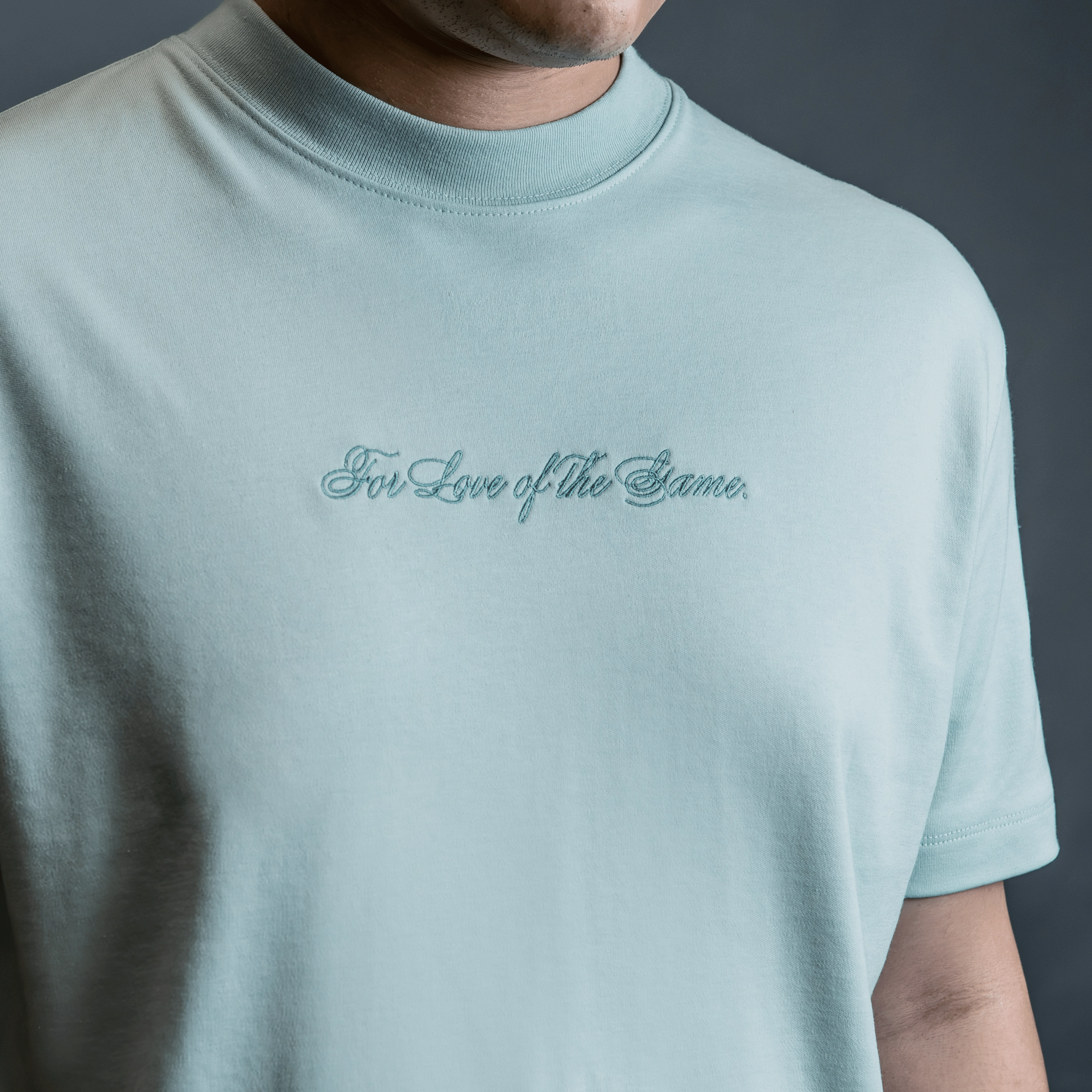 Titan Essentials FLOTG Embroidered Tee - Blue