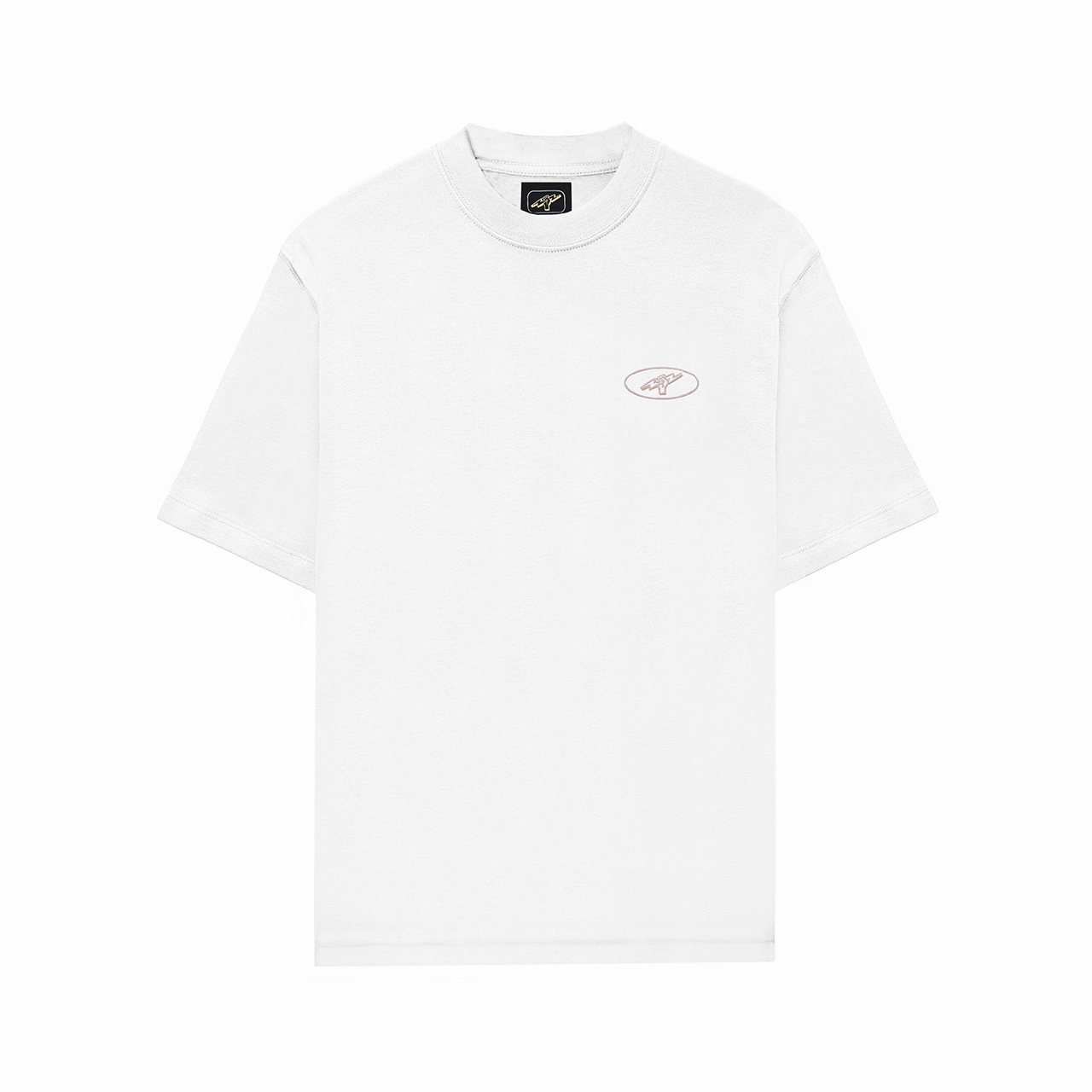 Titan Essentials Orbit Logo Tee - White