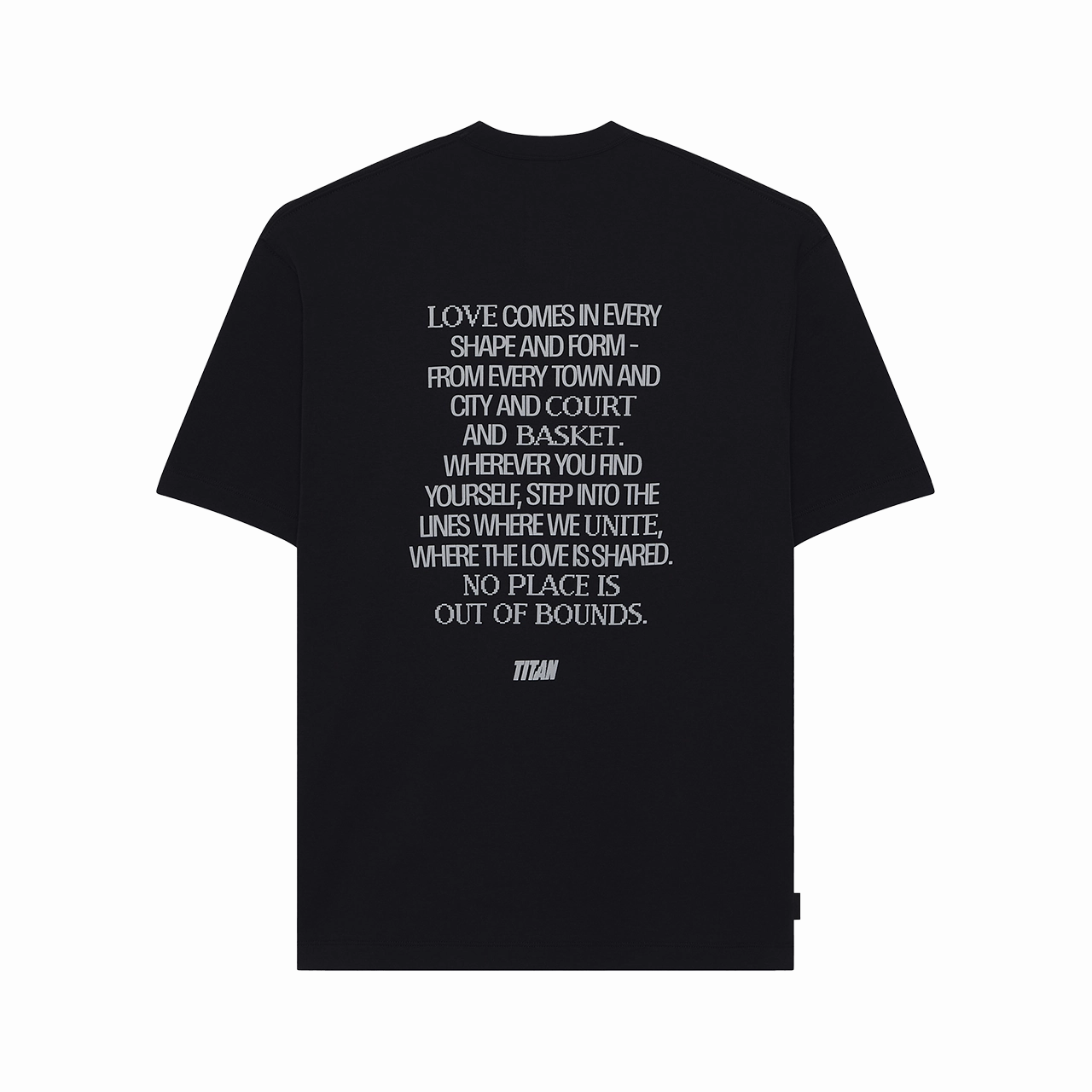 Titan Universal Love Tee - Black