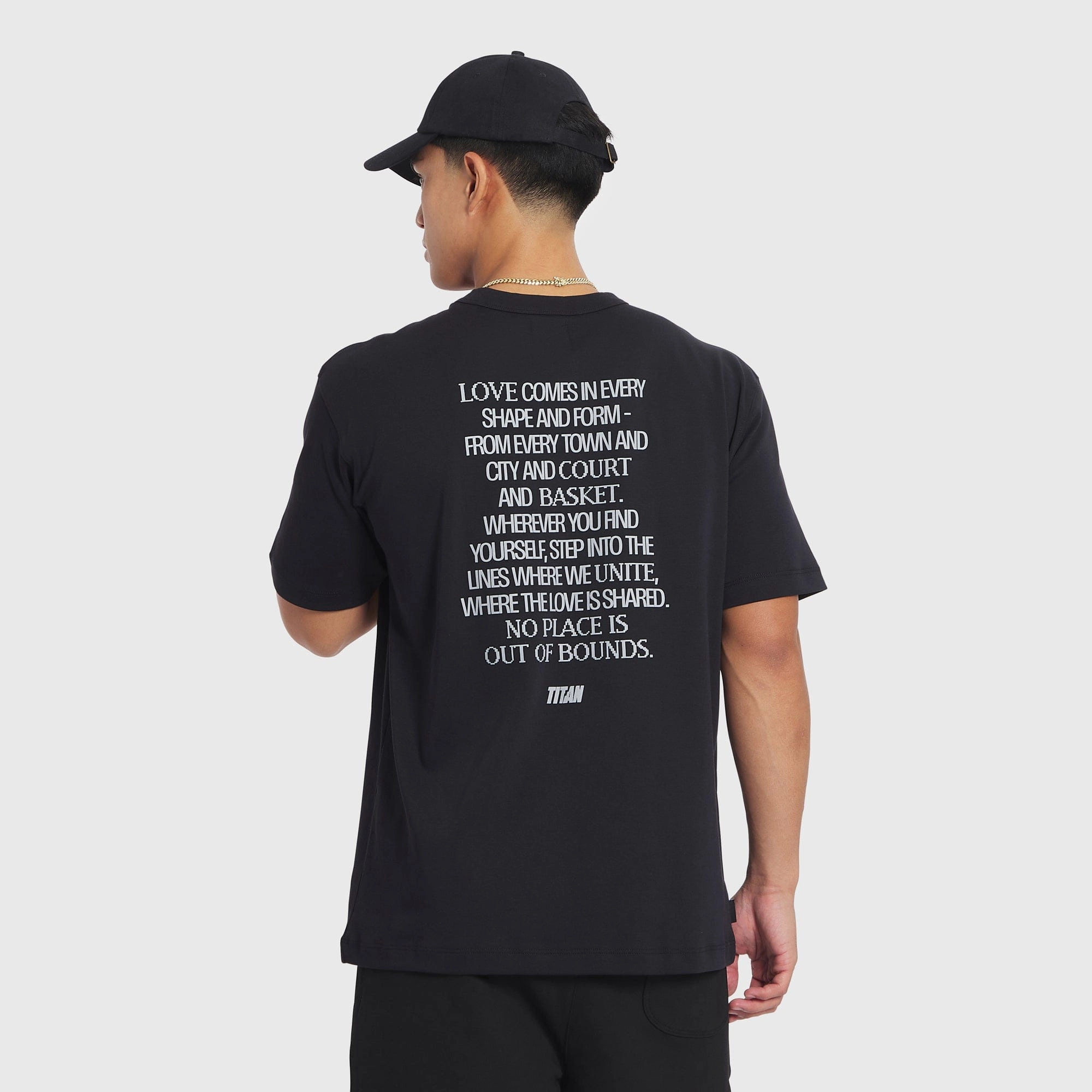 Titan Universal Love Tee - Black