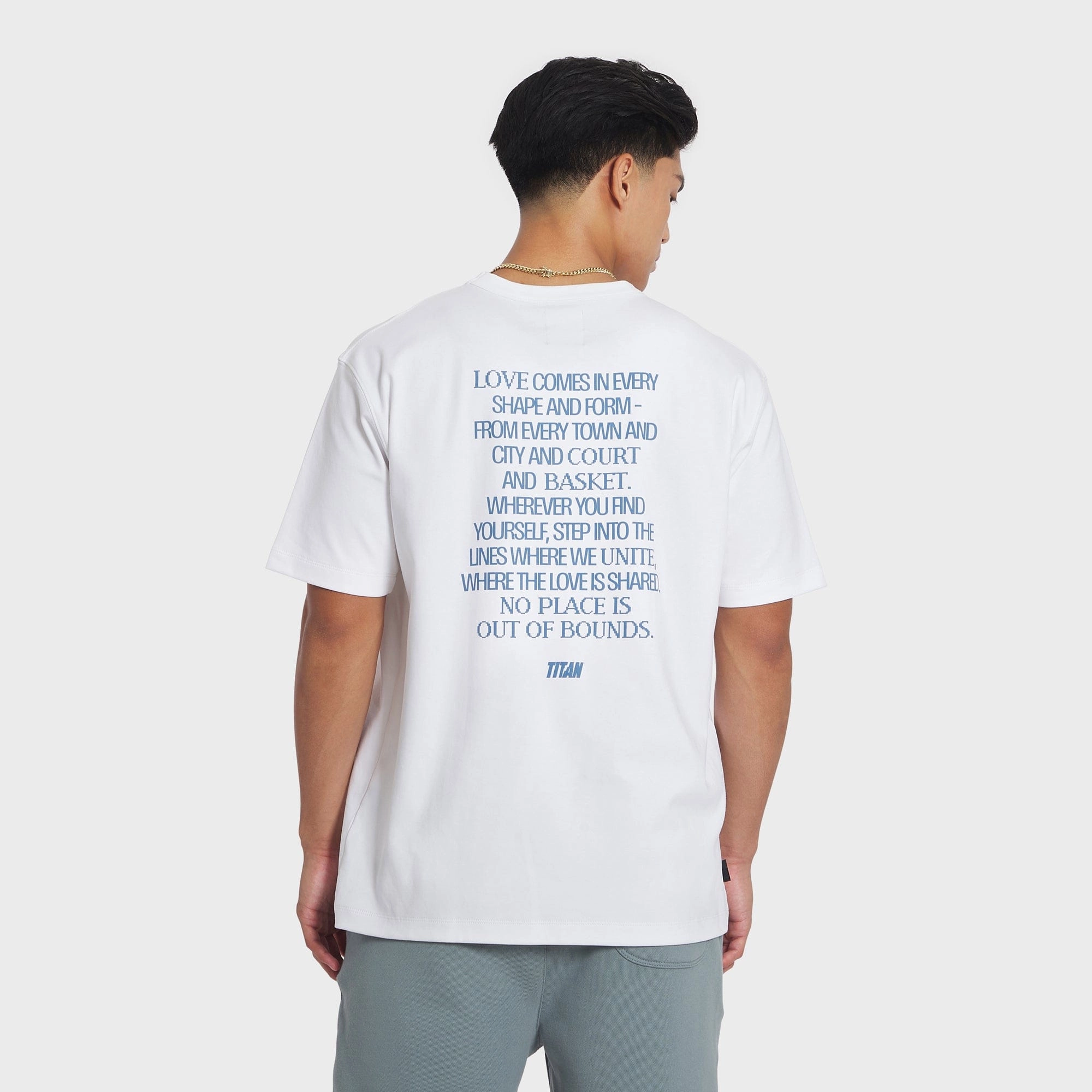 Titan Universal Love Tee - White