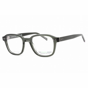 Tommy Hilfiger Men's Eyeglasses - Clear Lens Green Square Frame | TH 1983 01ED 00