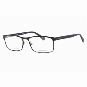 Tommy Hilfiger Men's Eyeglasses - Full Rim Blue Rectangular Frame | Th 1529 0PJP 00