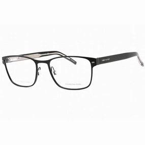 Tommy Hilfiger Men's Eyeglasses - Matte Black Metal Full Rim Frame | TH 1769 0003 00