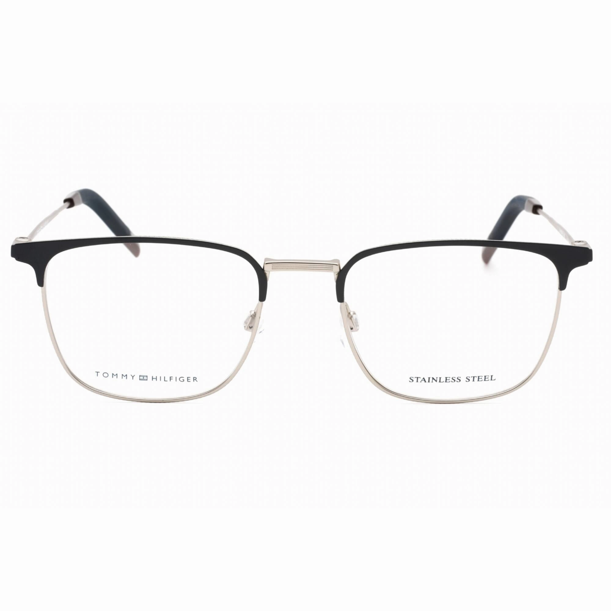 Tommy Hilfiger Men's Eyeglasses - Matte Blue Cat Eye Full Rim Frame | TH 1816 0FLL 00