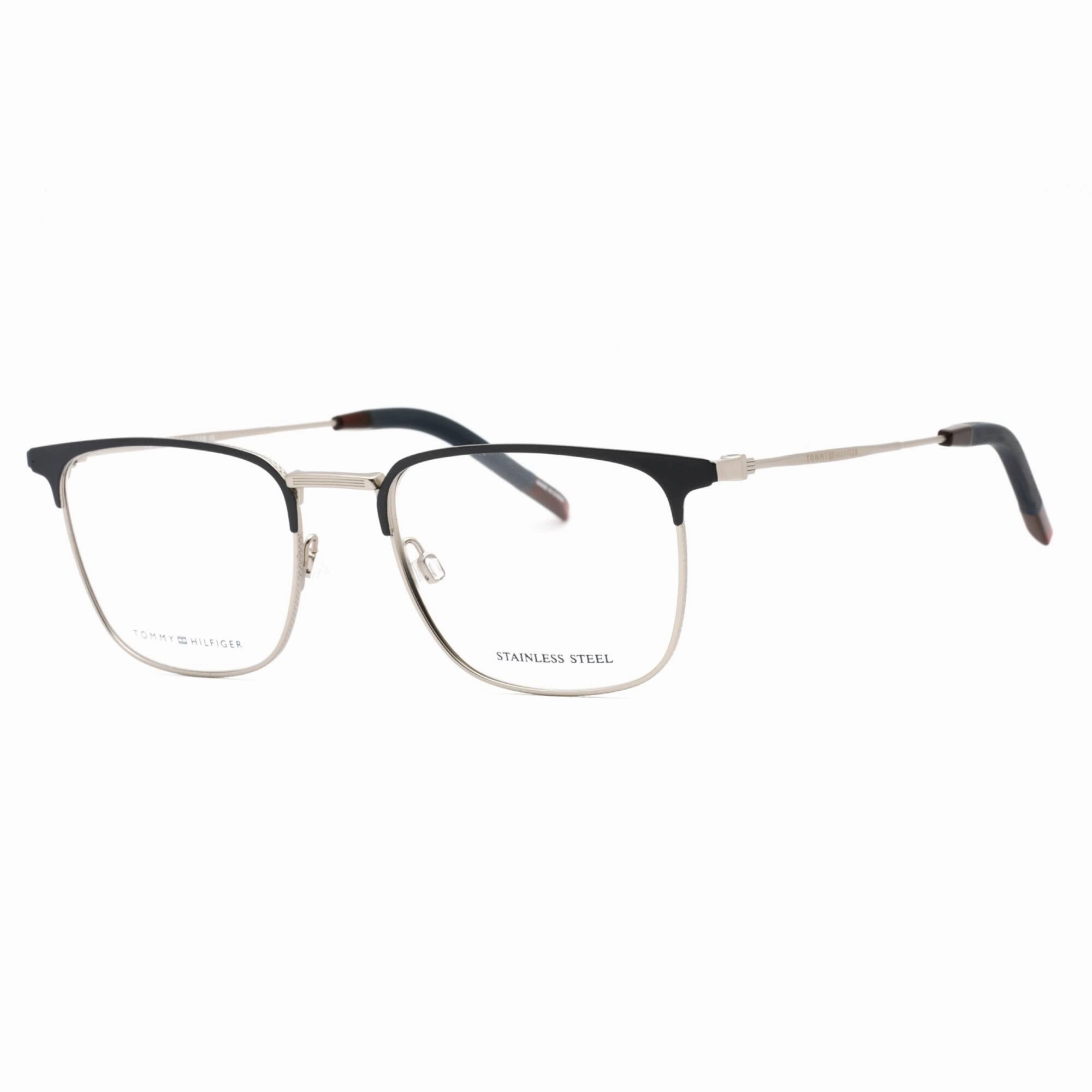 Tommy Hilfiger Men's Eyeglasses - Matte Blue Cat Eye Full Rim Frame | TH 1816 0FLL 00