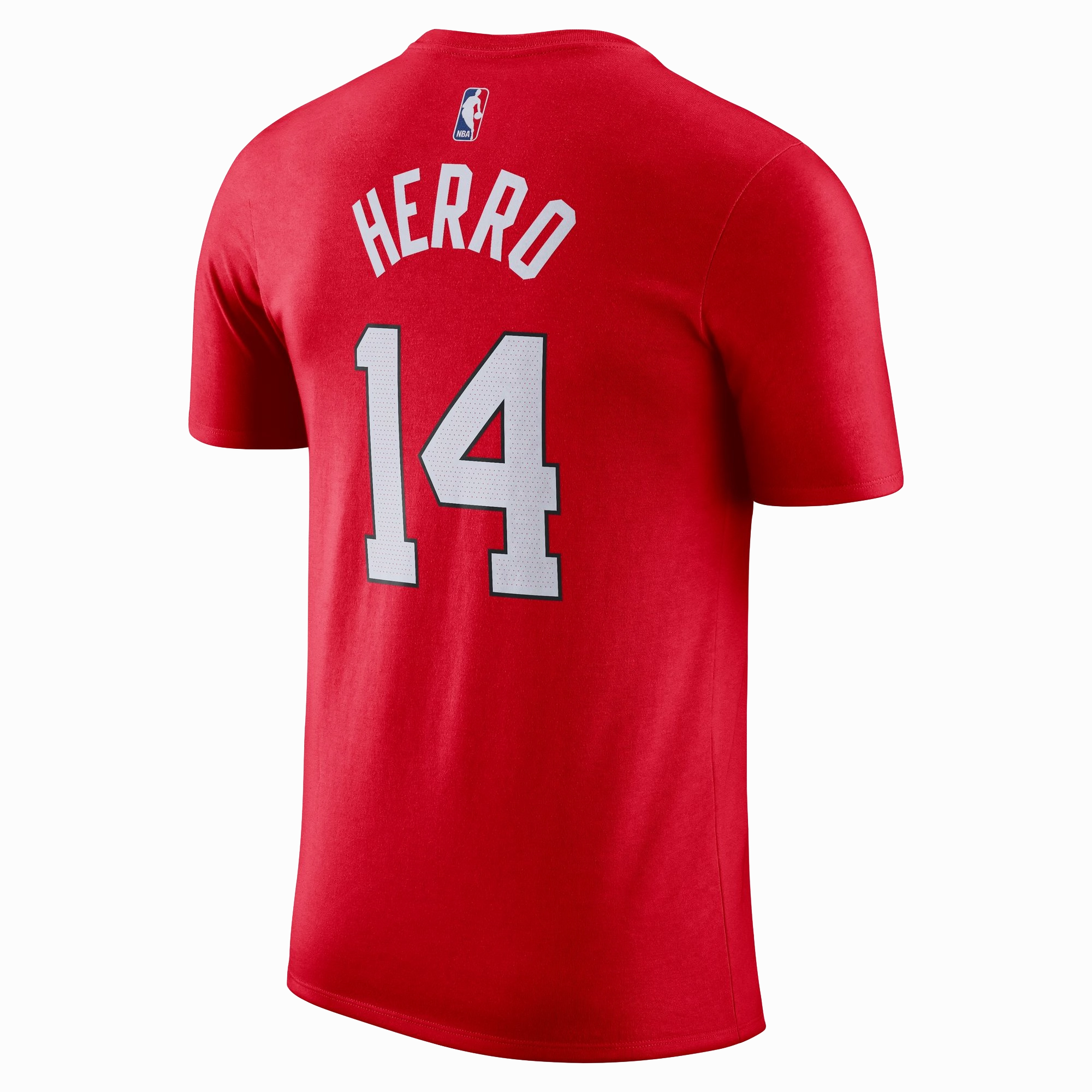 Tyler Herro Nike HEAT Culture: Blood Red Name & Number Tee