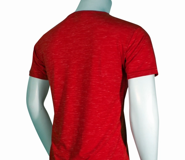 V Neck Tee - Cotton Lycra Knit -