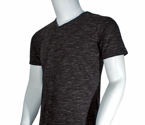 V Neck Tee - Cotton Lycra Knit -