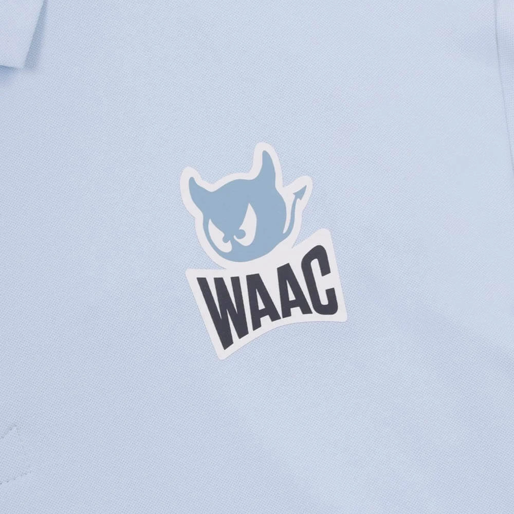 WAAC Essential Pique Golf Polo Light Blue - SP25 Men