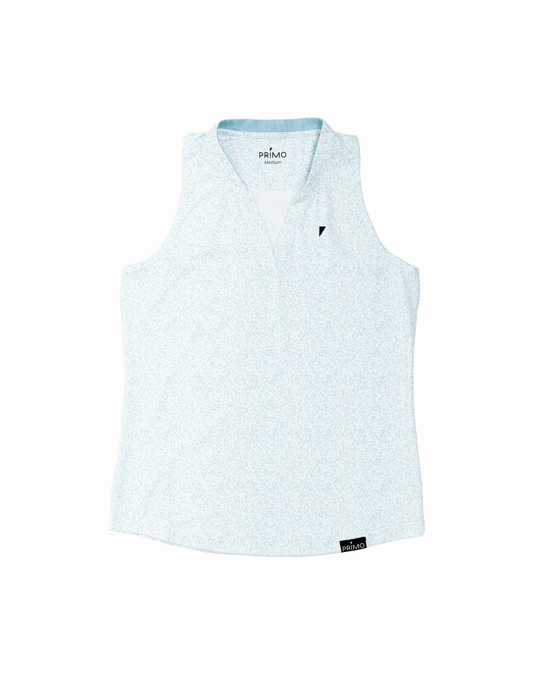 Women's Floral Sleeveless Blade Polo