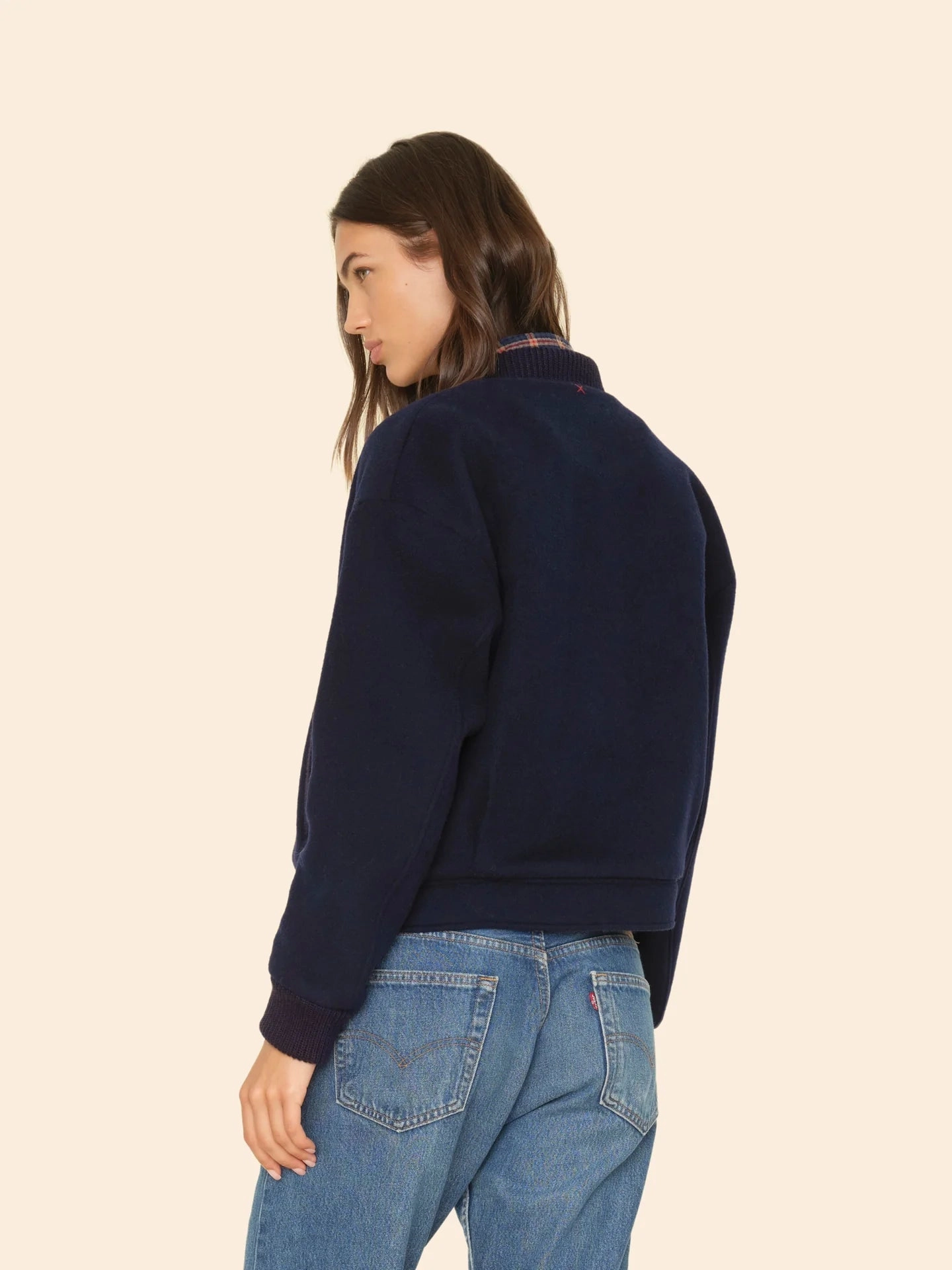 Xirena - Dark Navy Braidy Jacket