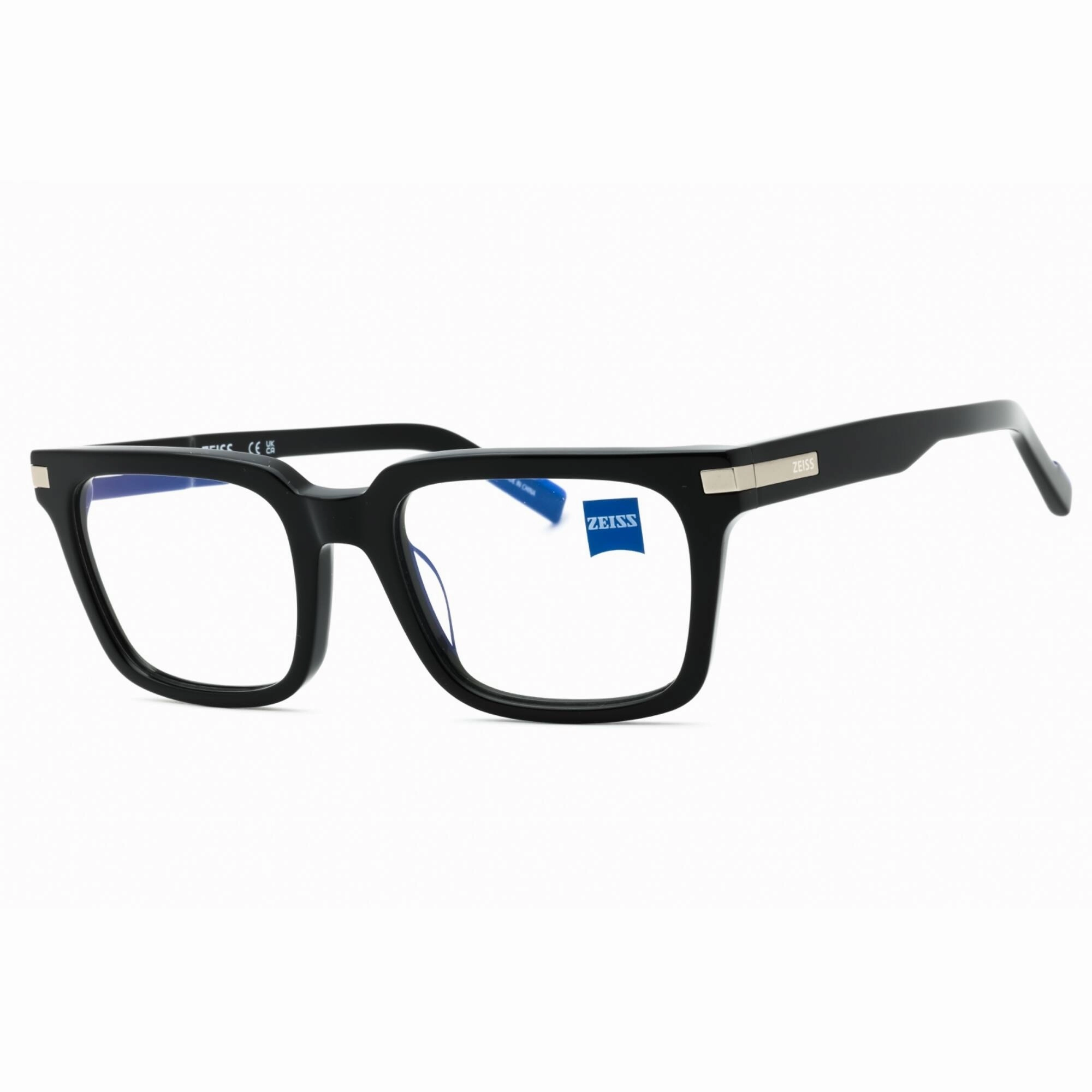 Zeiss Men's Eyeglasses - 54 mm Black Acetate Full Rim Square Shape Frame | ZS22522 001