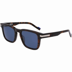 Zeiss Men's Sunglasses - Amber Tortoise Acetate Frame Blue Lens | ZS22519S 239