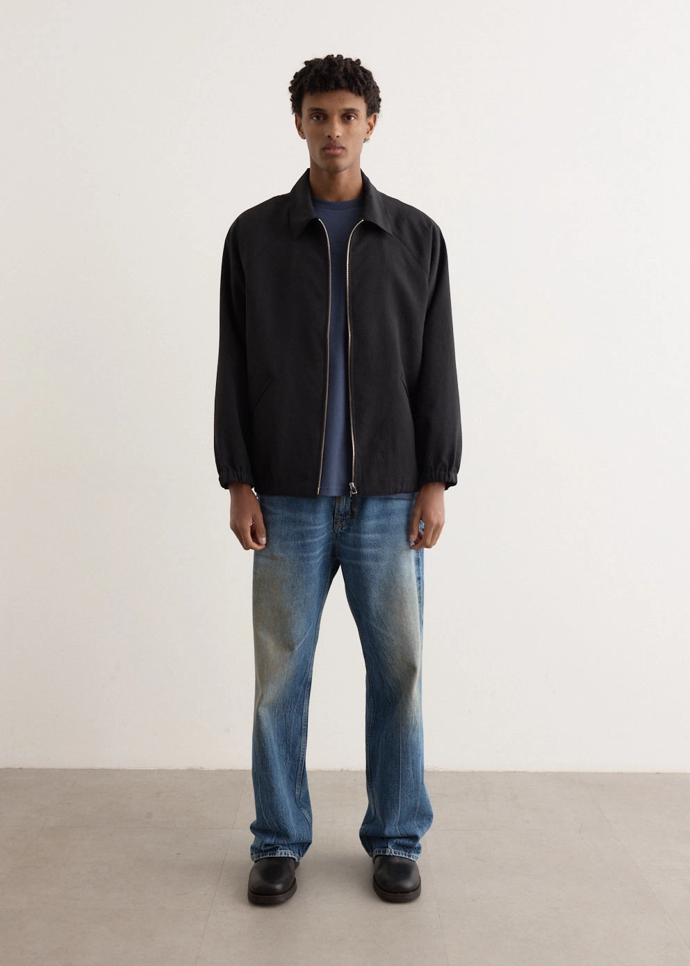 Zip Up Blouson