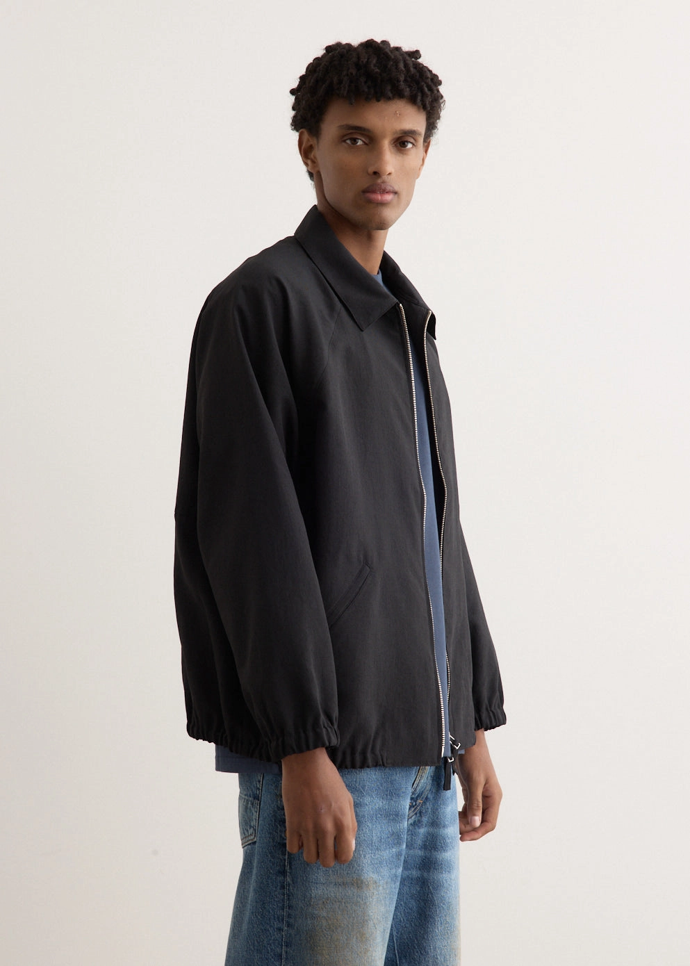 Zip Up Blouson